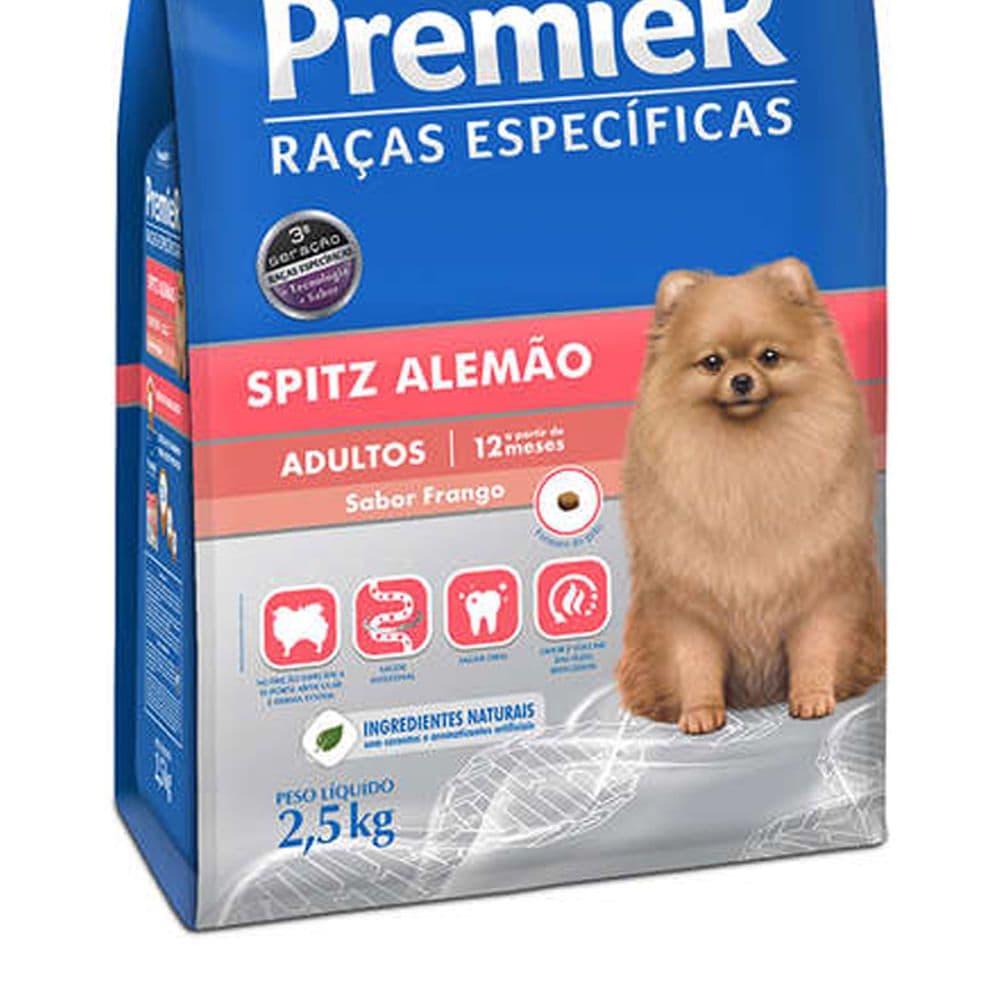 Racao Premier Spitz Alemao Adulto 2,5 Kg
