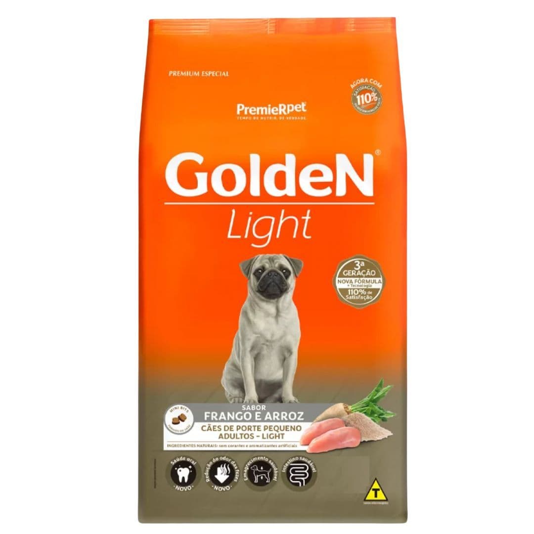 Racao Golden Ad Light Mb 3 Kg