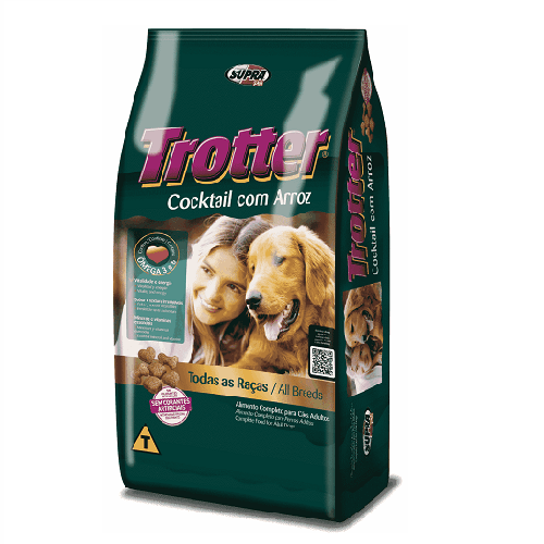 Racao Supra Trotter Adulto Cocktail Arroz 20 Kg