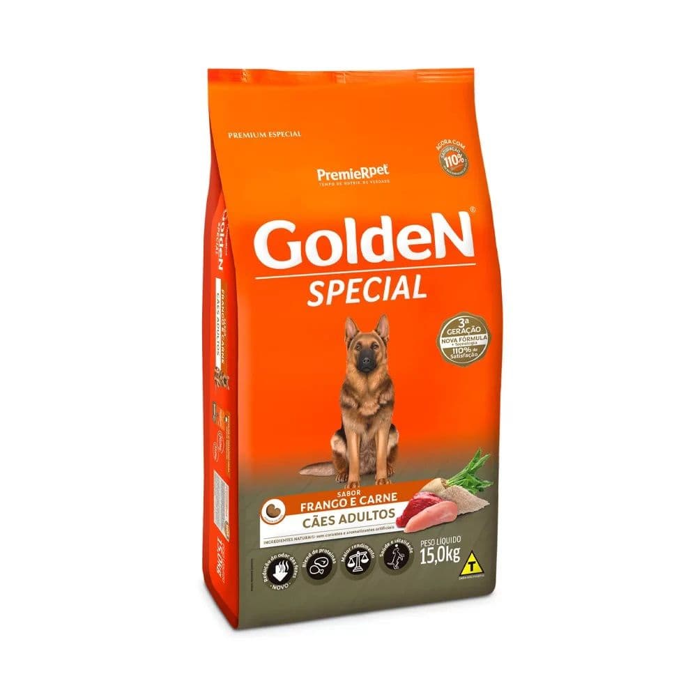 Racao Golden Special 15 Kg Premier