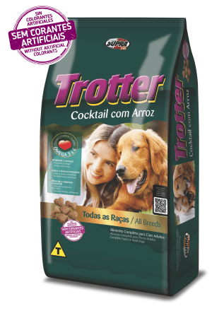 Racao Supra Trotter Filhote Cocktail Arroz 10,1 Kg