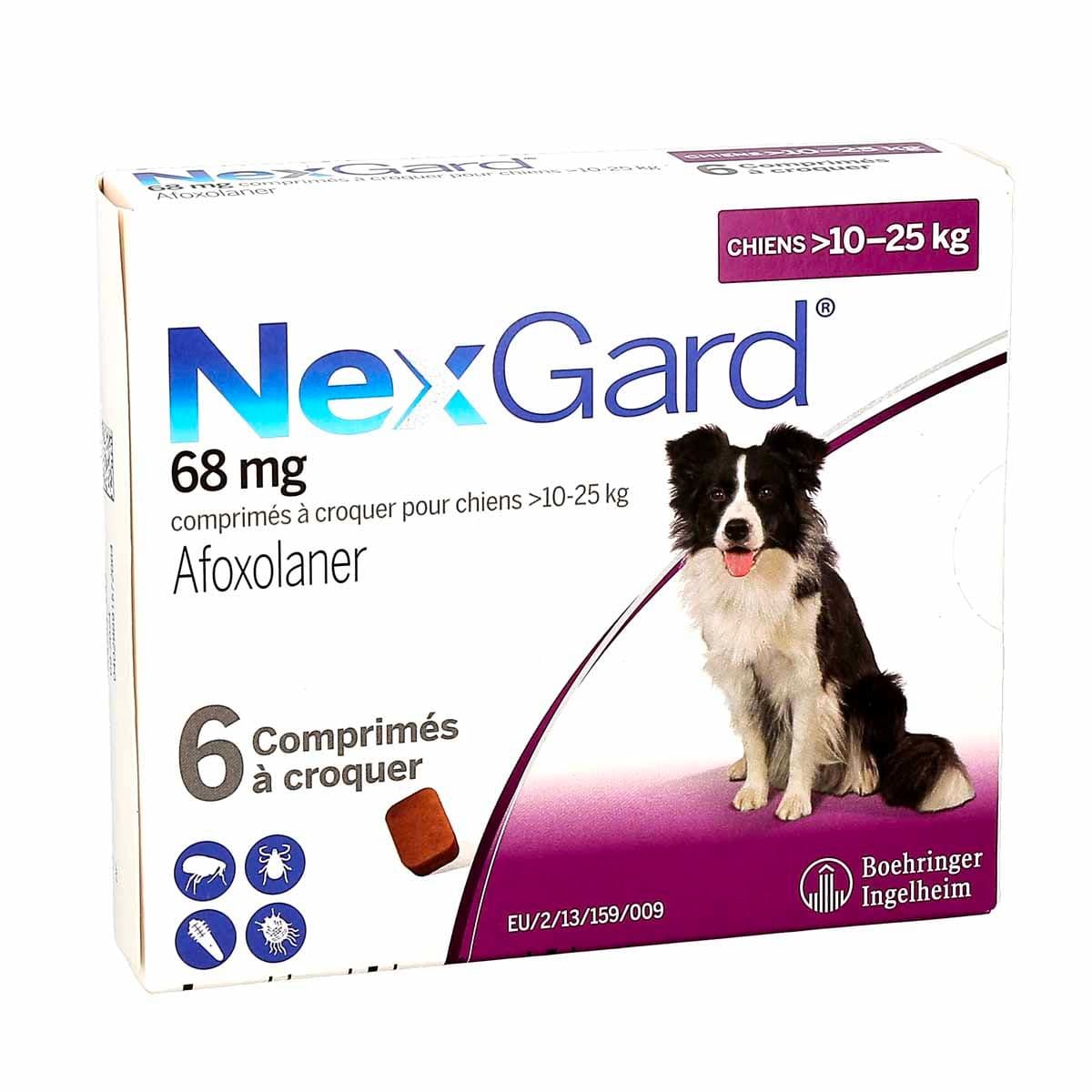 Nexgard 68 Mg 10.1 - 25 Kg