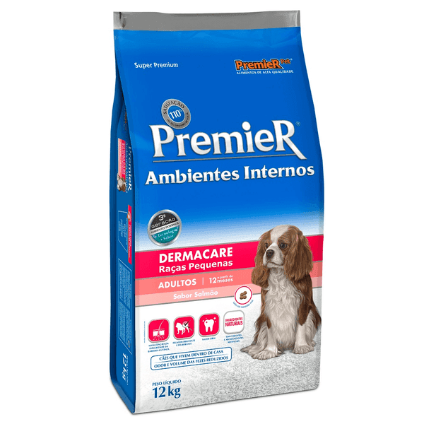 Racao Premier Amb. Int. Caes Ad Dermacare 12 Kg