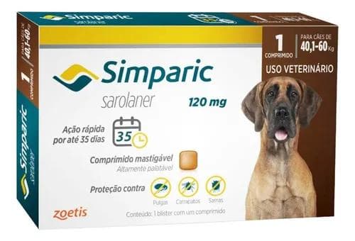 Simparic 120 Mg 40.1 A 60 Kg