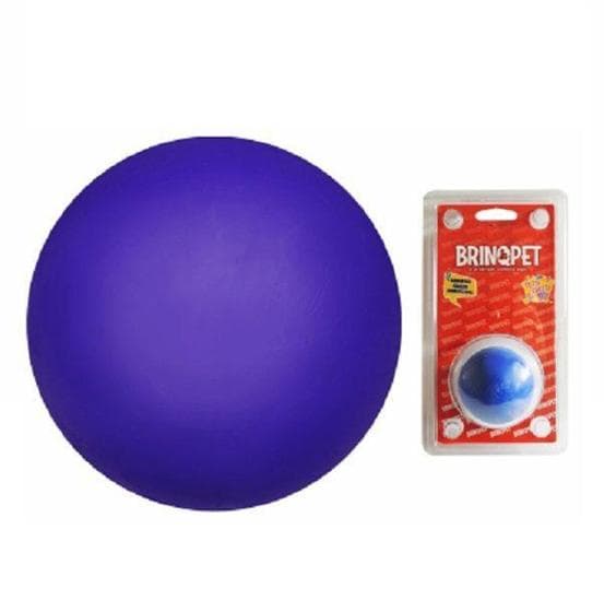 Brinquedo Bola Macica Lisa 45mm Brinqpet Vermelho