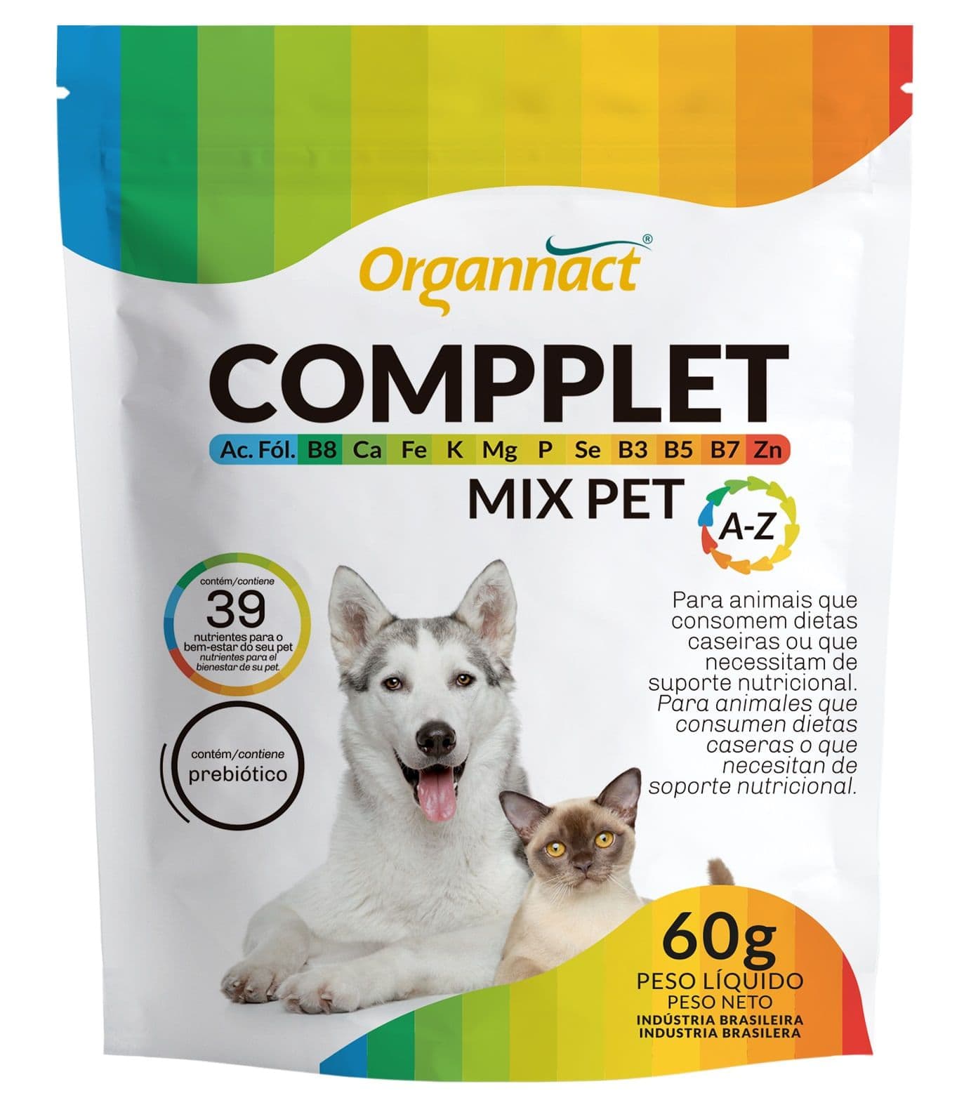 Vitamina Compplet Mix Pet A-z 120 Gr