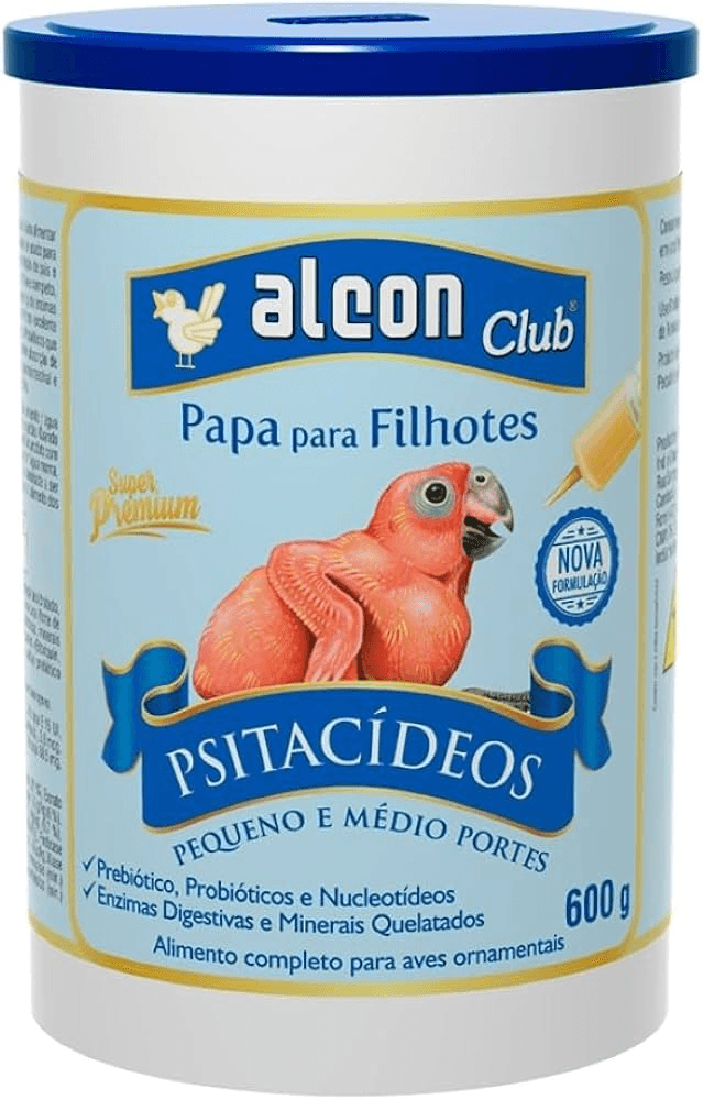 Alcon Club Papa Filhote Psitacideos 600 Gr