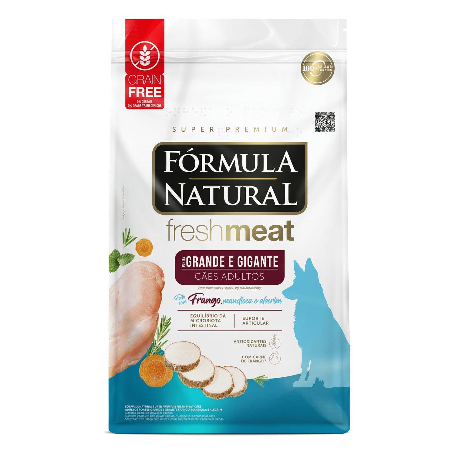 Racao Formula Natural Freshmeat Caes Adulto Rmg Frango 12kg