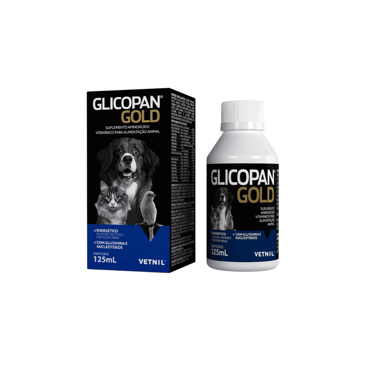 Vitamina Glicopan Gold 125 Ml