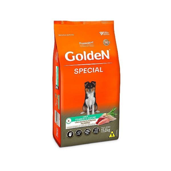 Racao Golden Special Caes Filhote Pp 15kg