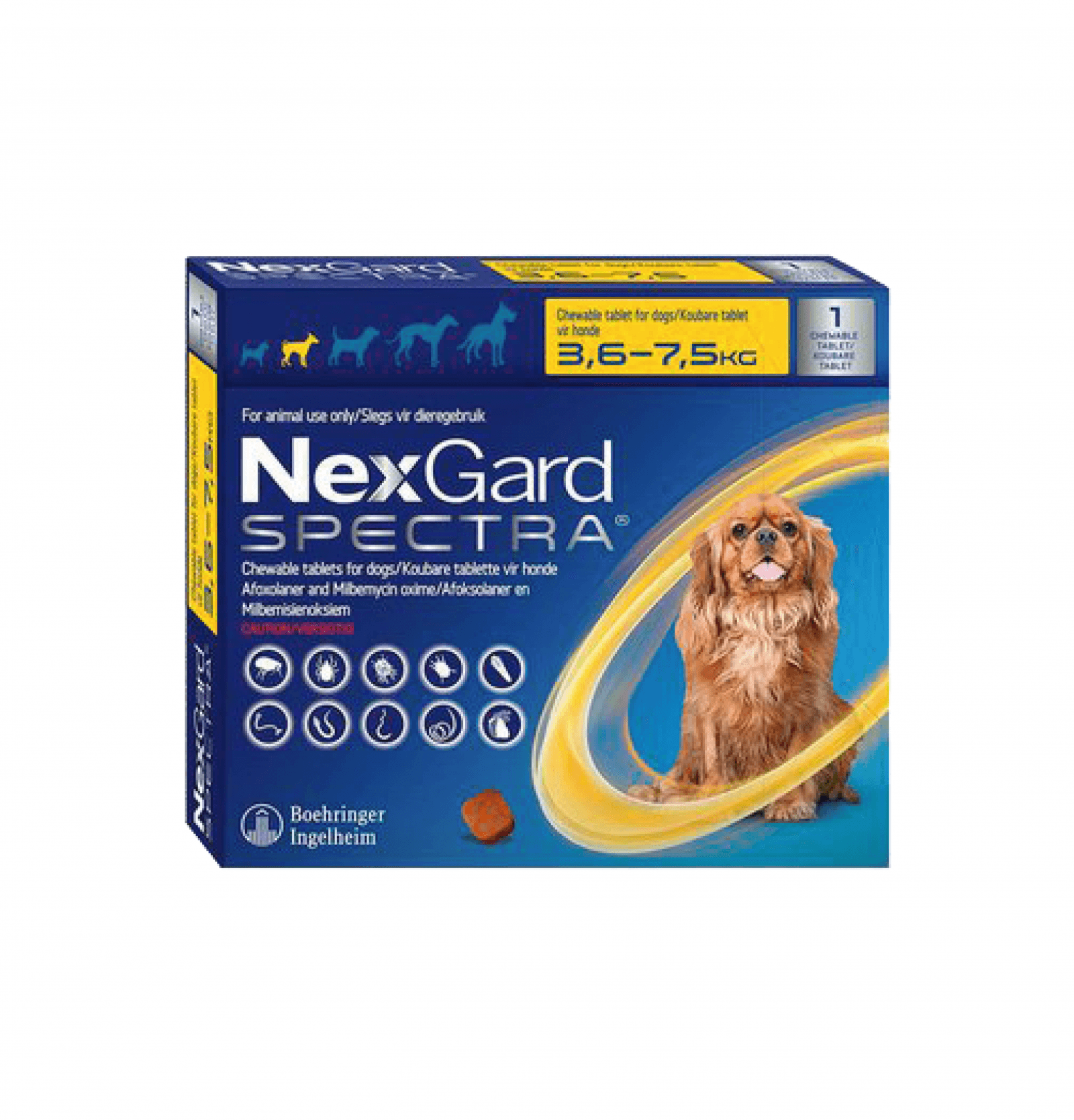 Nexgard Spectra 3.6 A 7.5 Kg