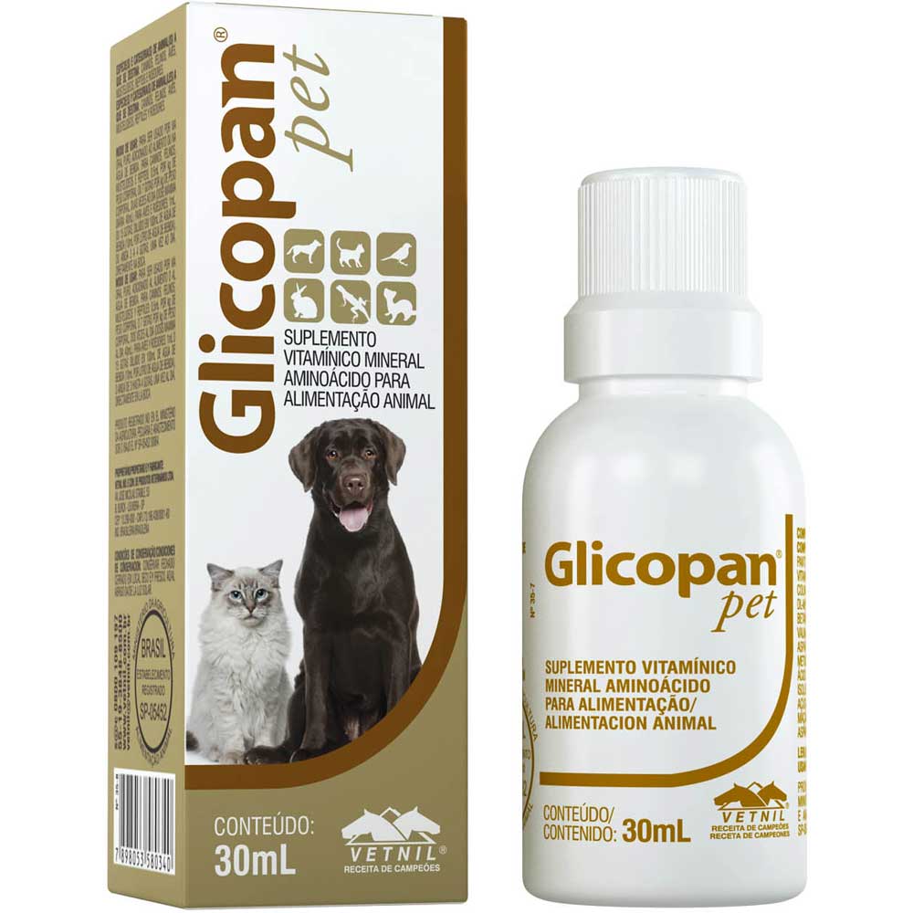 Vitamina Glicopan Pet 30 Ml