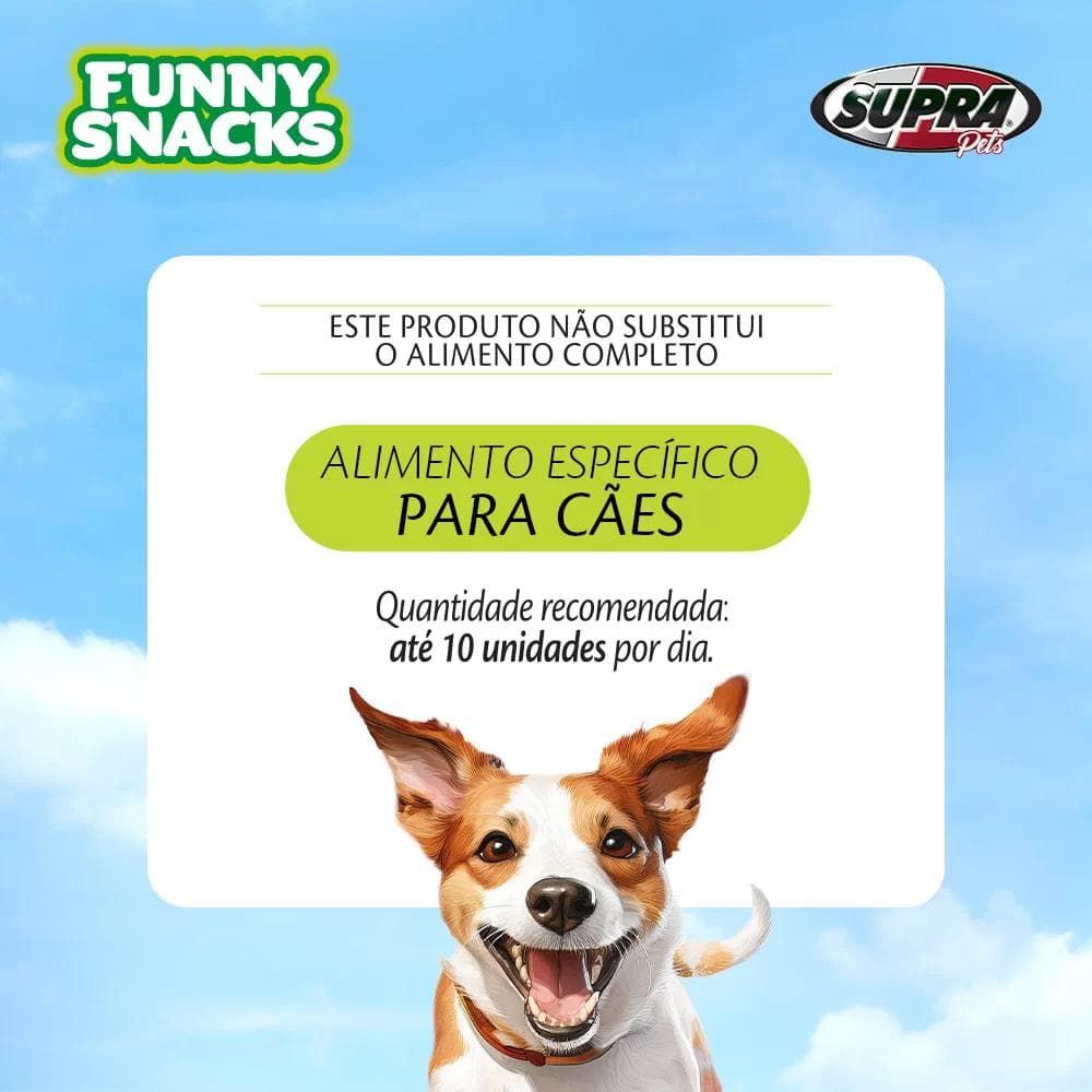 Petisco Supra Funny Dog Carne 50g