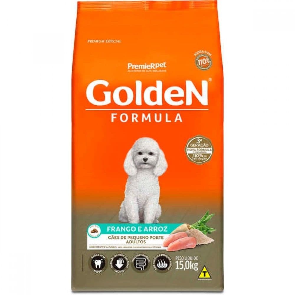 Racao Golden Adulto Mb Frango 15 Kg