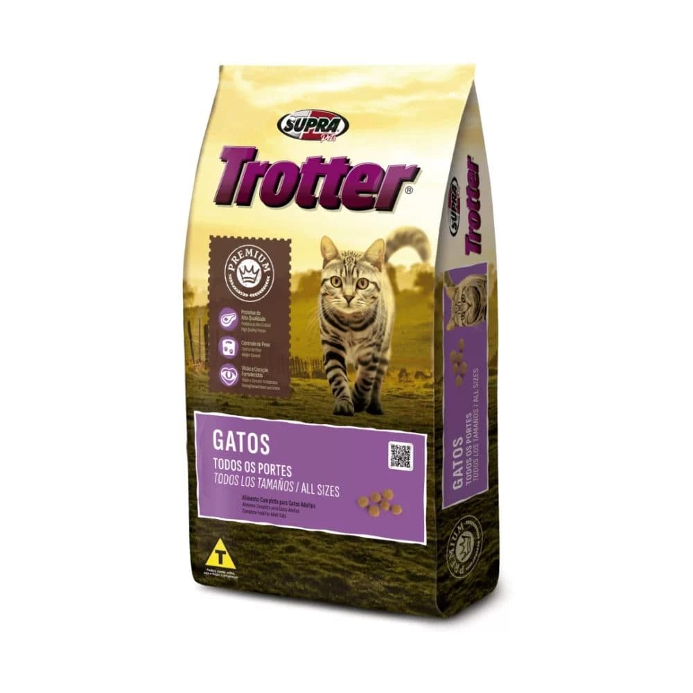 Racao Supra Trotter Gatos Adultos 10,1 Kg