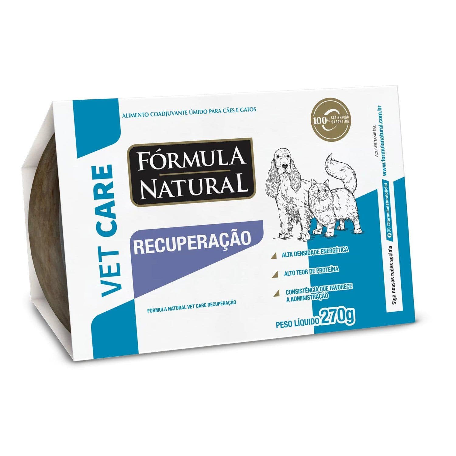 Racao Formula Natural Vetcare Recuperacao 270g